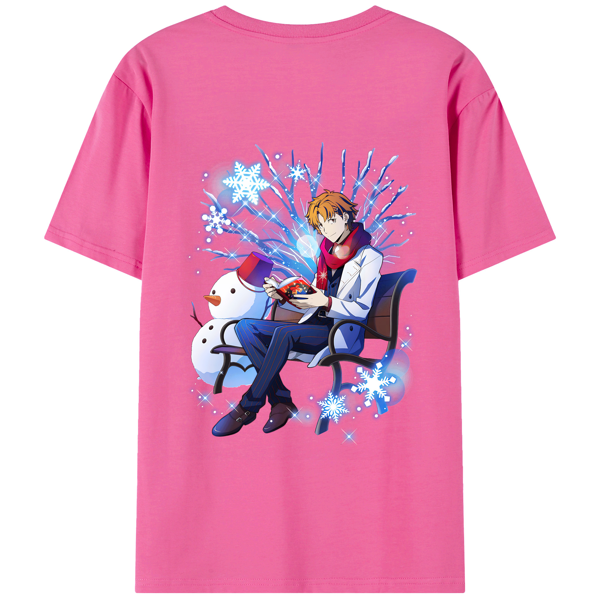 （画像用） 文豪ストレイドッグス Bungo Stray Dogs レディース半袖Tシャツ(バックプリント)